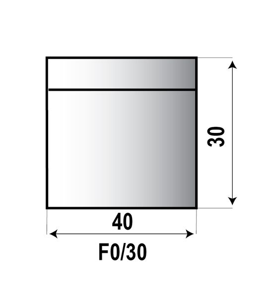 Brit-Fase 0° für PRO 10PB (NOZ-000017) F0/30mm Titanbeschichtung