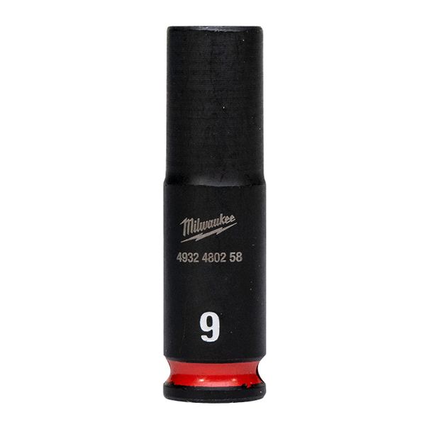 Steckschlüssel 1/4" - Sechskant 9mm SHOCKWAVE™ verlängert Milwaukee /4932480258/