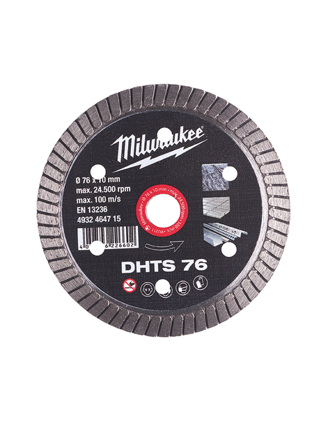 Kotúč diamantový mini DHTS 76mm pre M12 FCOT Milwaukee /4932464715/