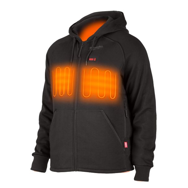 Beheiztes Kapuzensweatshirt „L“ – schwarz M12 HHBL4-0 Milwaukee /4932480063/