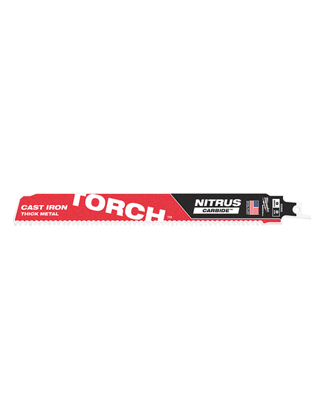 Pilové plátky TORCH™ Nitrus CARBIDE™ 230mm/ 7tpi s karbidom Milwaukee /48005262/