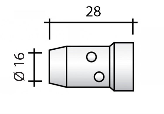 Gasverteiler (Diffusor) 500A /ME0579/030.0190-ZVAR/ Keramik